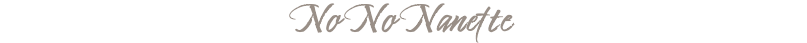 No No Nanette